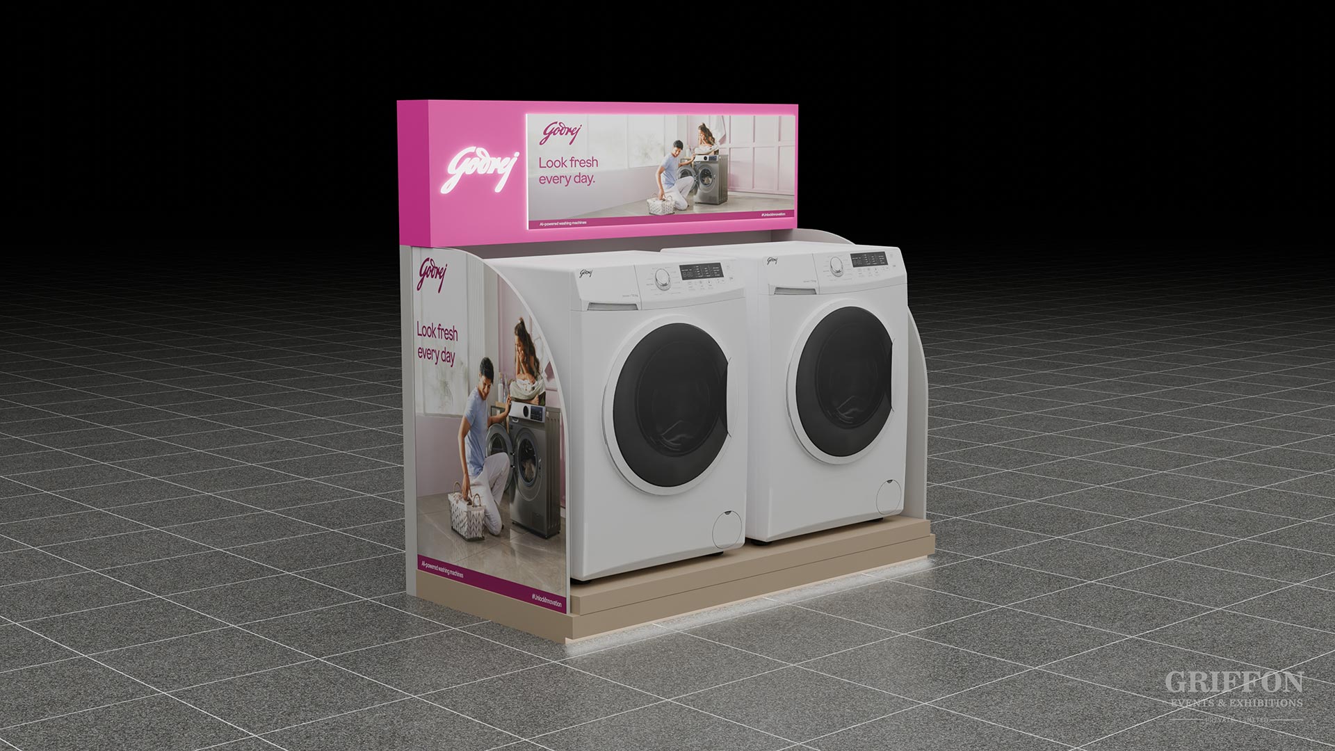 Brand display interior